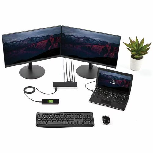 StarTech USB Type C Docking Station for Notebook - 60 W - Black