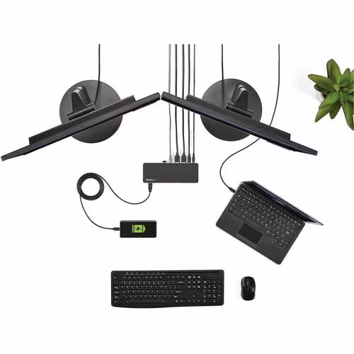 StarTech USB Type C Docking Station for Notebook - 60 W - Black