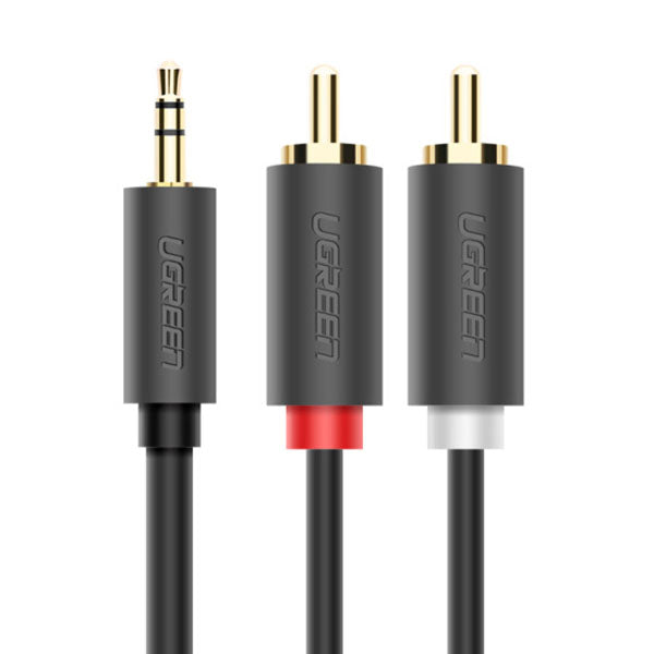 UGREEN 3.5mm male to 2RCA male cable 3M 10512
