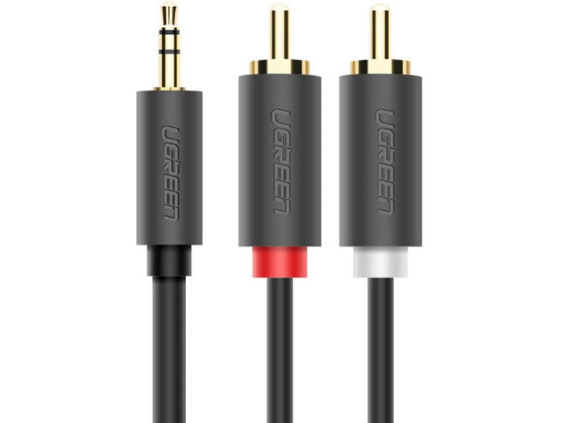 UGREEN 3.5mm male to 2RCA male cable 3M 10512