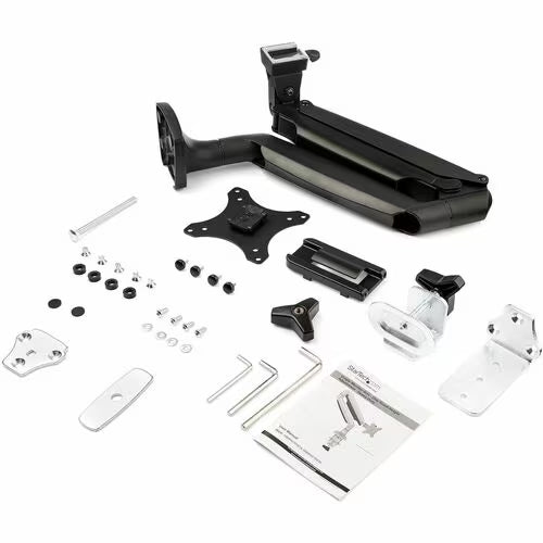 StarTech Desk Mount Monitor Arm, Heavy Duty Ergonomic VESA Monitor Arm Single 34" (19.8lb/9kg) Display