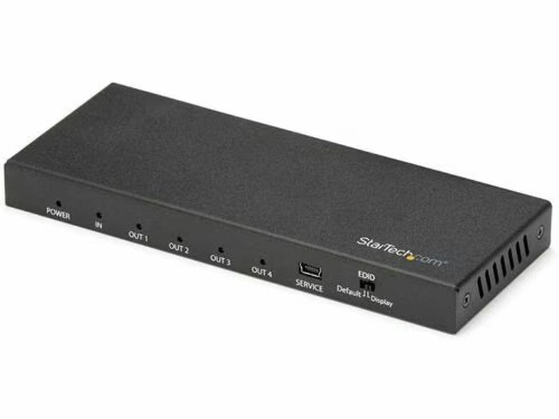 StarTech 4 Port HDMI Splitter - 4K 60Hz - 1x4 Way HDMI 2.0 Splitter - HDR