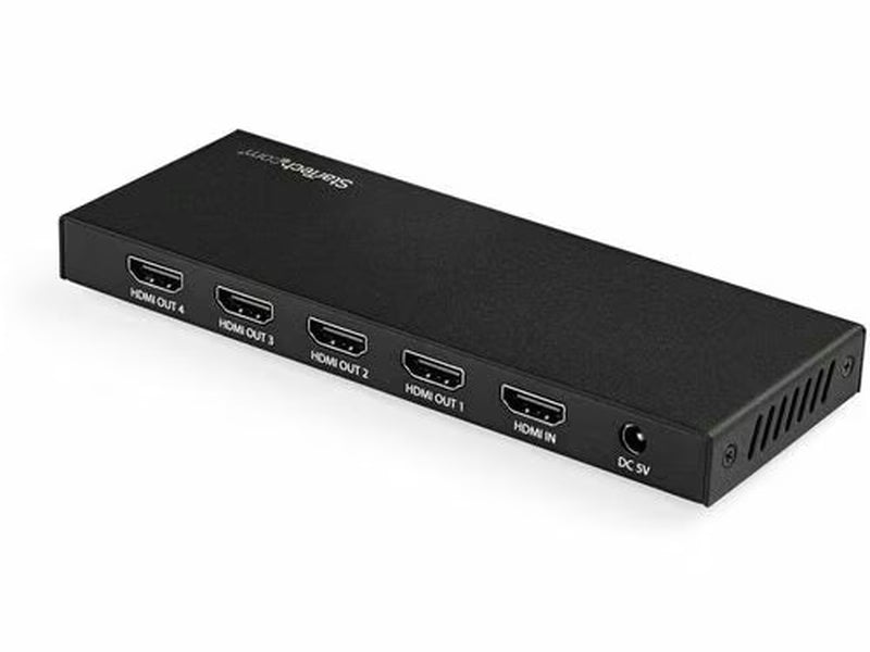 StarTech 4 Port HDMI Splitter - 4K 60Hz - 1x4 Way HDMI 2.0 Splitter - HDR