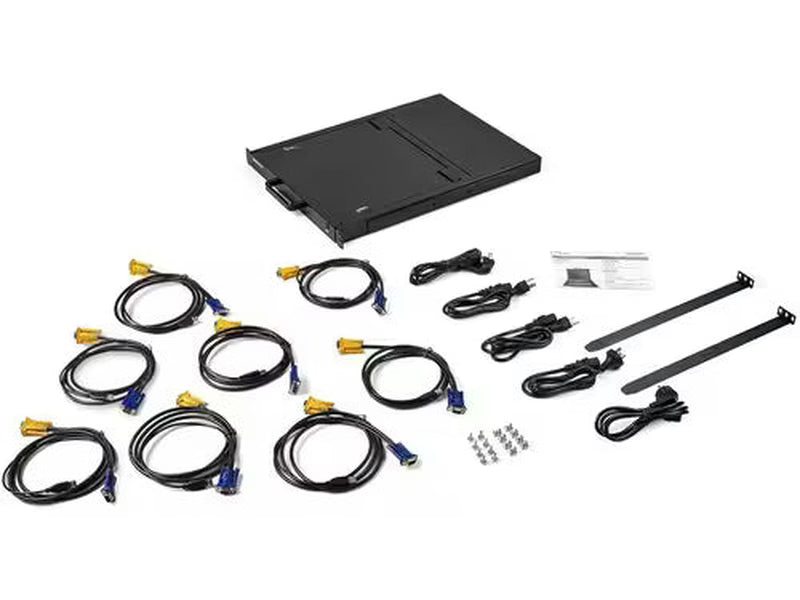 StarTech 8-Port Rackmount KVM Console with 17” Display with 1.8m Cables