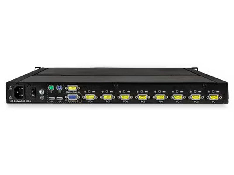 StarTech 8-Port Rackmount KVM Console with 17” Display with 1.8m Cables