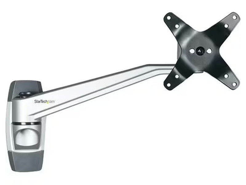 StarTech.com Wall Mount Monitor Arm, 10.2" Swivel Arm, Premium Flat Screen TV Wall Mount for up to 34" 30.9lb/14kg VESA Mount Monitors