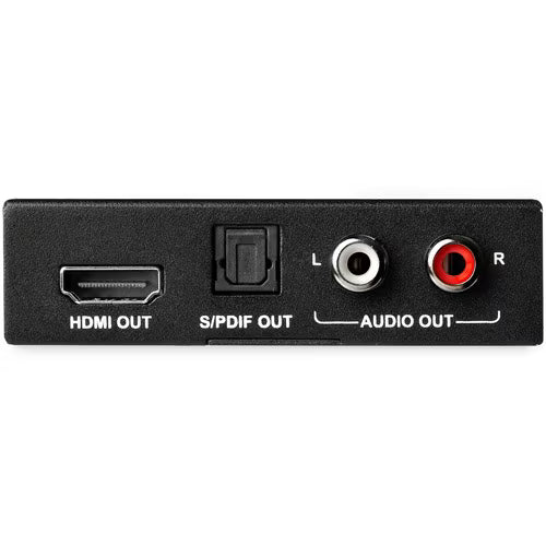 StarTech DMI Audio Extractor with 40K 60Hz, HDMI Audio De-embedder HDR, Toslink Optical Audio Dual RCA Audio - HDMI 2.0