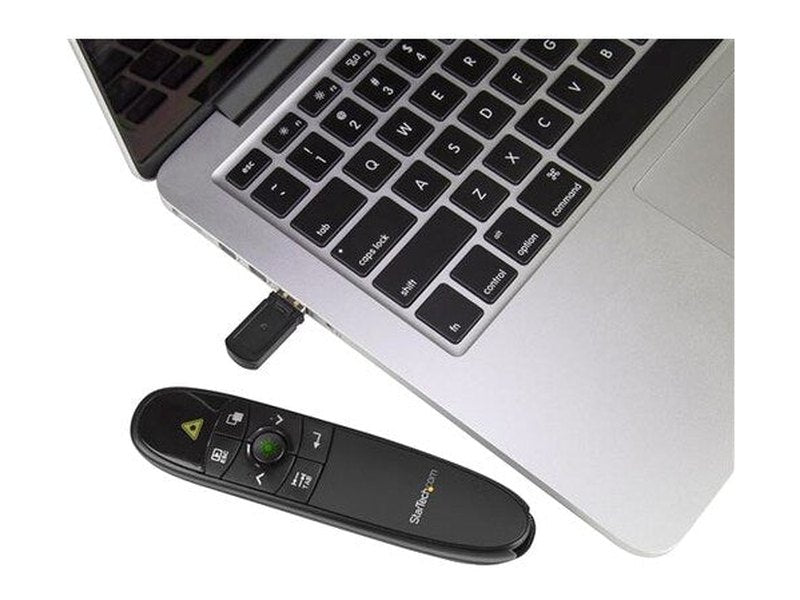 StarTech Wireless Presentation Remote with Green LaserPointer - 90 ft. 27 m