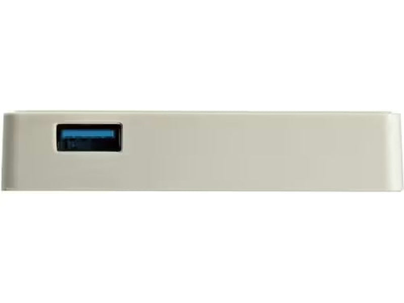 StarTech USB-C Ethernet Adapter with Extra USB 3.0 Port -White