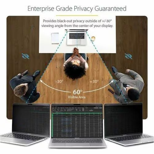 StarTech Laptop Privacy Screen for 13 inch MacBook Pro &amp; MacBook Air - 16:10 Aspect Ratio -Magnetic