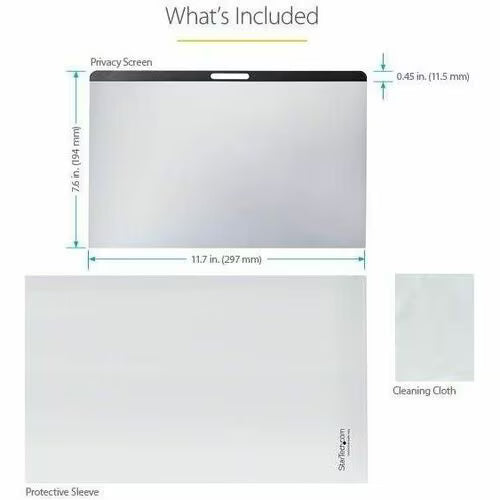 StarTech Laptop Privacy Screen for 13 inch MacBook Pro &amp; MacBook Air - 16:10 Aspect Ratio -Magnetic