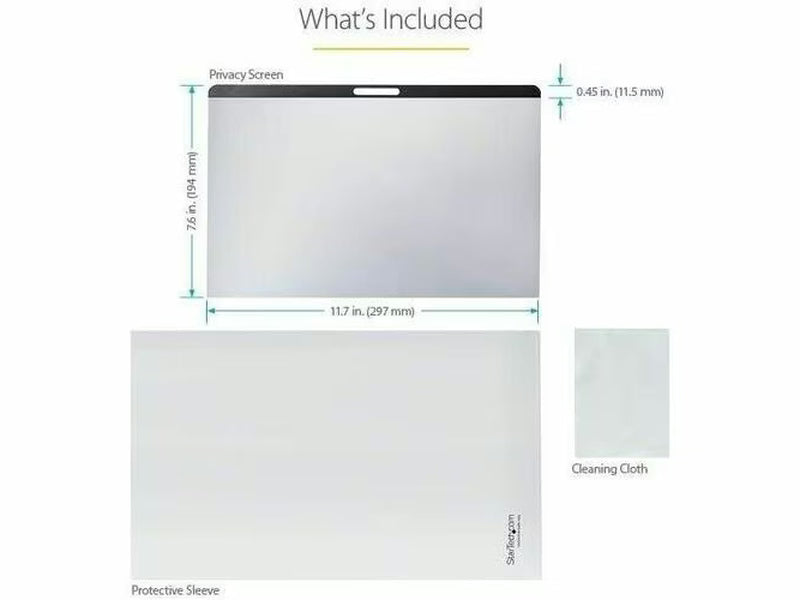 StarTech Laptop Privacy Screen for 13 inch MacBook Pro &amp; MacBook Air - 16:10 Aspect Ratio -Magnetic