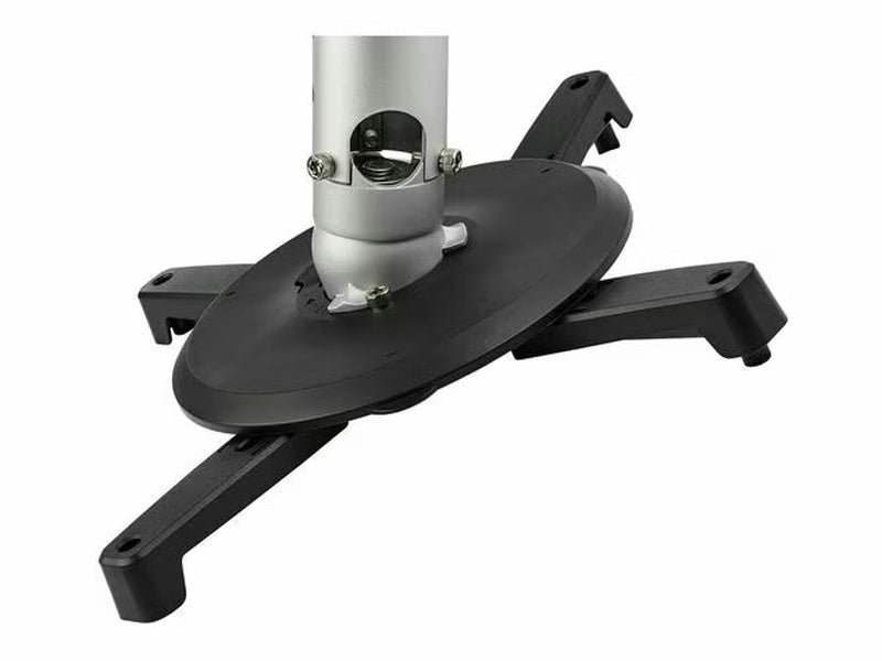 StarTech Universal Ceiling Projector Mount- Height Adjustable Hanging Pole Mount 5"-22.7" from Ceiling - 33lb 15kg