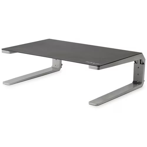 StarTech Monitor Riser Stand for up to 32" (22lb/10kg) Monitor - Steel and Aluminum - HeightAdjustable