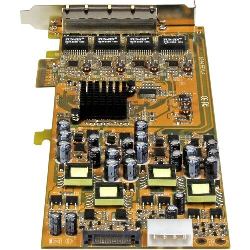 StarTech 4 Port Gigabit Power over Ethernet PCIe NetworkCard