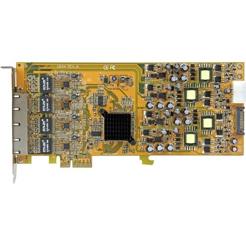 StarTech 4 Port Gigabit Power over Ethernet PCIe NetworkCard
