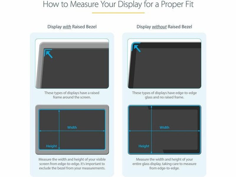 StarTech Monitor Privacy Screen for 21.5 inch PC Display
