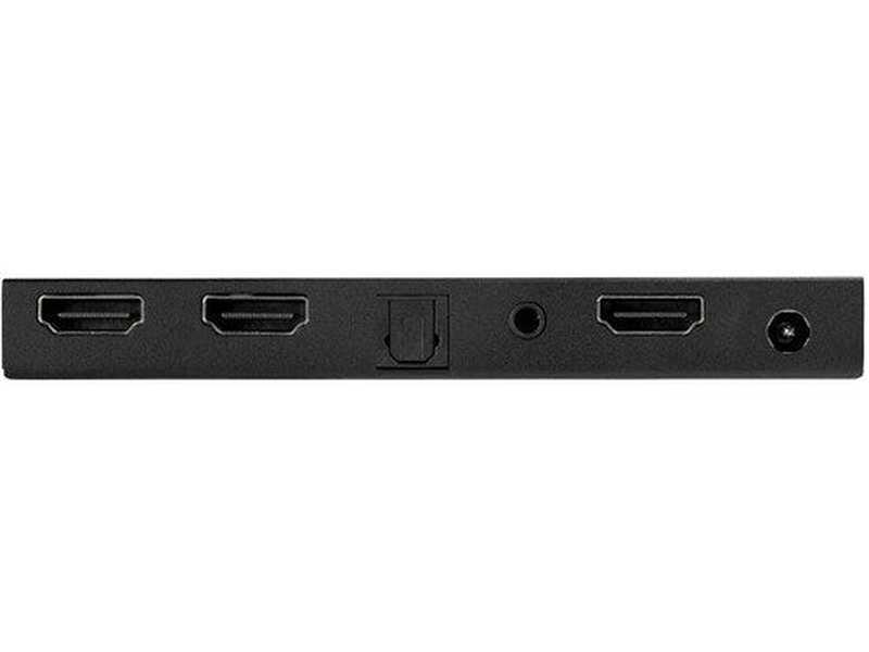 StarTech 2-Port HDMI Splitter, 4K 60Hz with Built-In Scaler