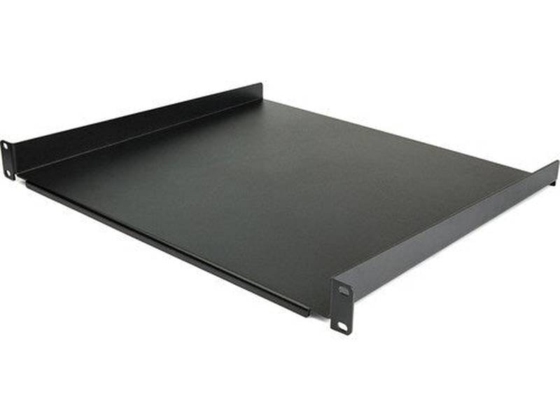 StarTech 1U Server Rack Cabinet Shelf - Fixed 16" Deep Cantilever Rackmount Tray for 19" Data/AV/Network Enclosure w/cage nuts, screws