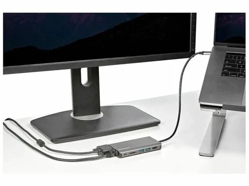 StarTech USB C Multiport Adapter - USB-C Mini Travel Dock w/ 4K HDMI or 1080p VGA