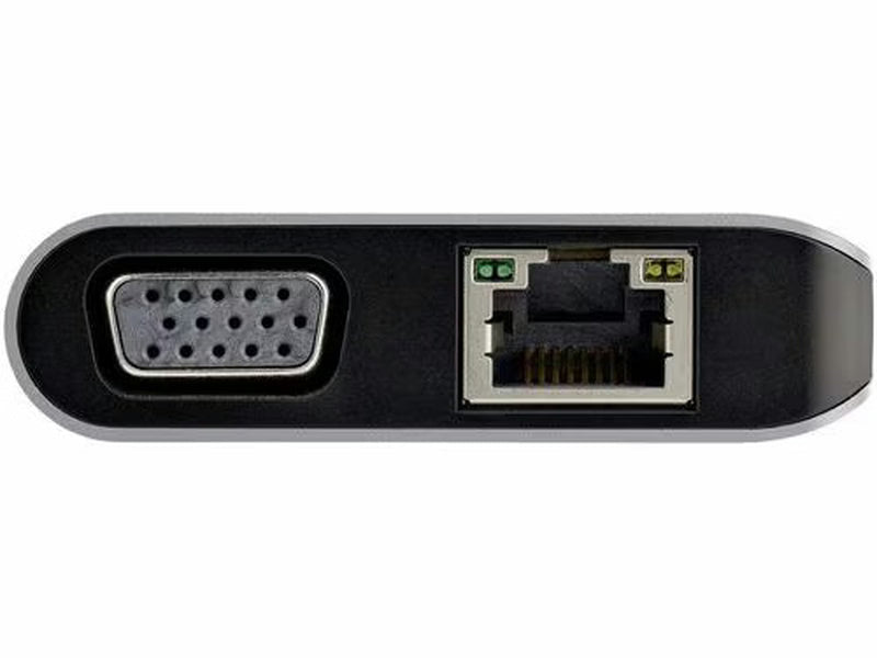 StarTech USB C Multiport Adapter - USB-C Mini Travel Dock w/ 4K HDMI or 1080p VGA