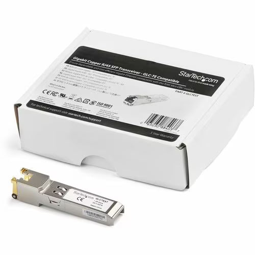 StarTech SFP (mini-GBIC) - 1 x RJ-45 1000Base-T LAN