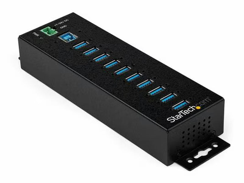StarTech 10 Port USB Hub with Power Adapter
