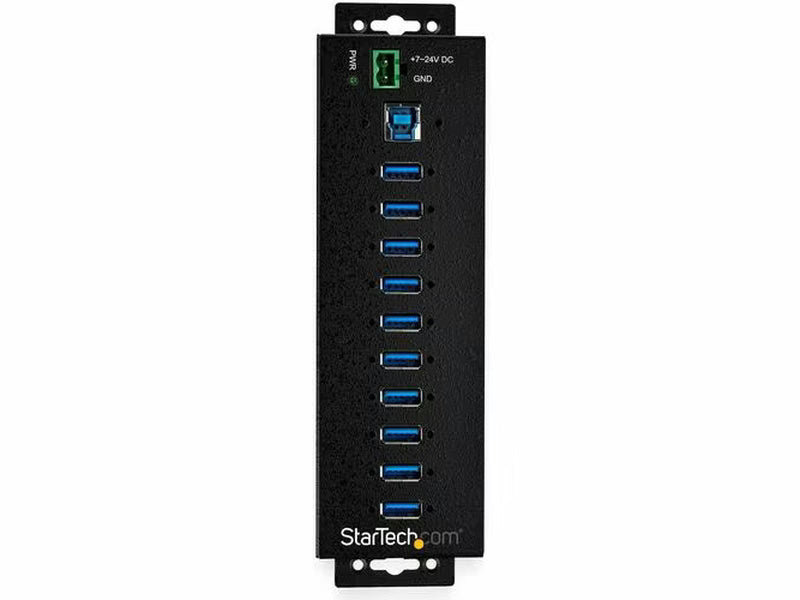 StarTech 10 Port USB Hub with Power Adapter