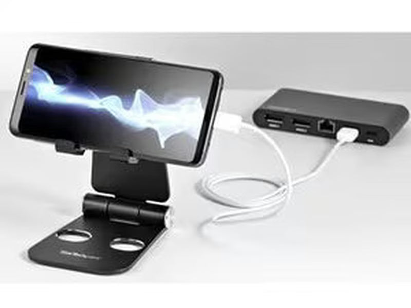 StarTech Phone and Tablet Stand - Foldable Universal Mobile Device Holder