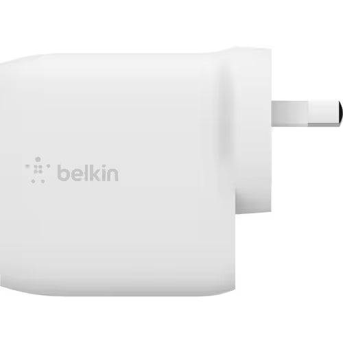 Belkin BOOST↑CHARGE 24W AC Adapter 1 Pack For Smartphone, Tablet PC, Power Bank, Mobile Device 4.80A - White