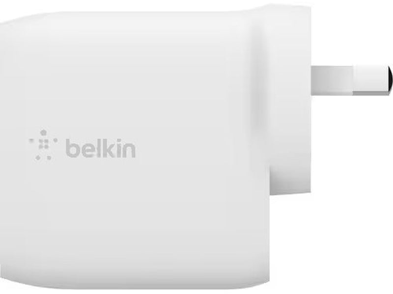 Belkin BOOST↑CHARGE 24W AC Adapter 1 Pack For Smartphone, Tablet PC, Power Bank, Mobile Device 4.80A - White