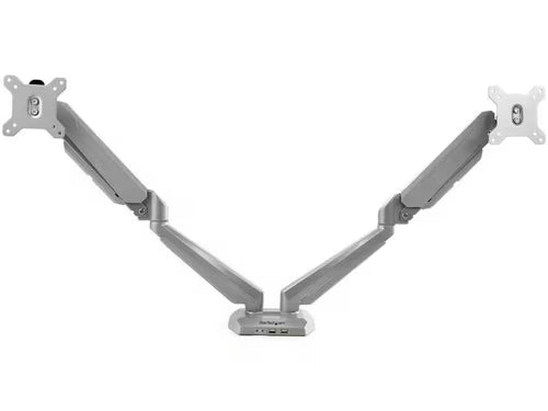 StarTech Desk Mount Dual Monitor Arm with USB & 3.5mm Audio