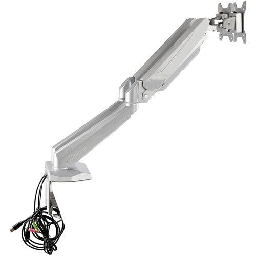 StarTech Desk Mount Dual Monitor Arm with USB & 3.5mm Audio
