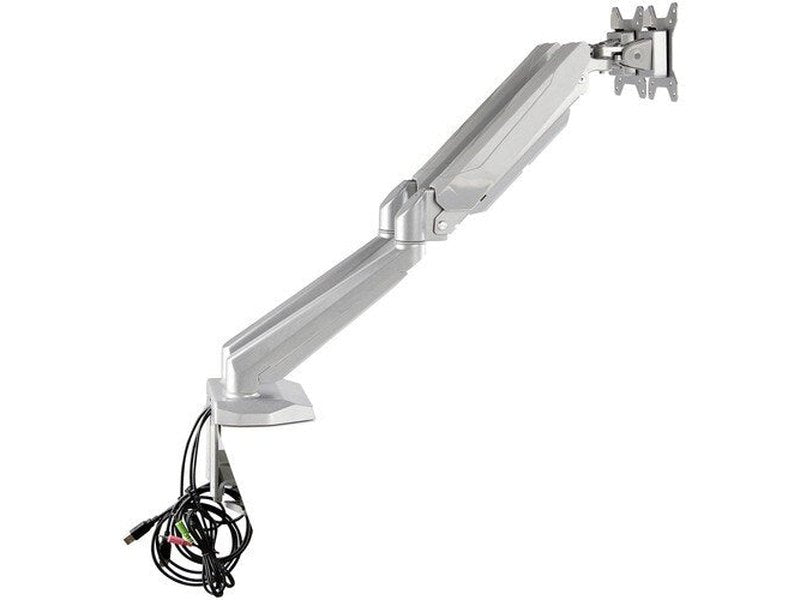 StarTech Desk Mount Dual Monitor Arm with USB & 3.5mm Audio