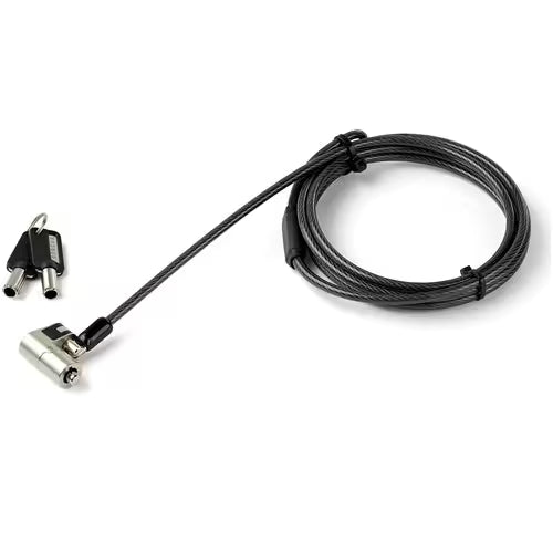 StarTech 2m 3-in-1 Universal Laptop Cable Lock
