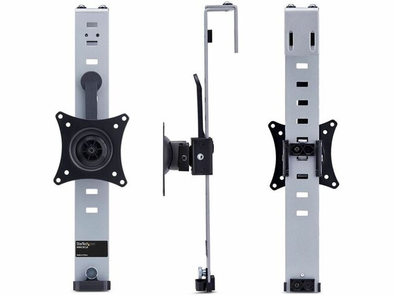 StarTech Cubicle Monitor Mount, Office Cubicle Wall Single 34" 17.6lb/8kg VESA Monitor Hanger
