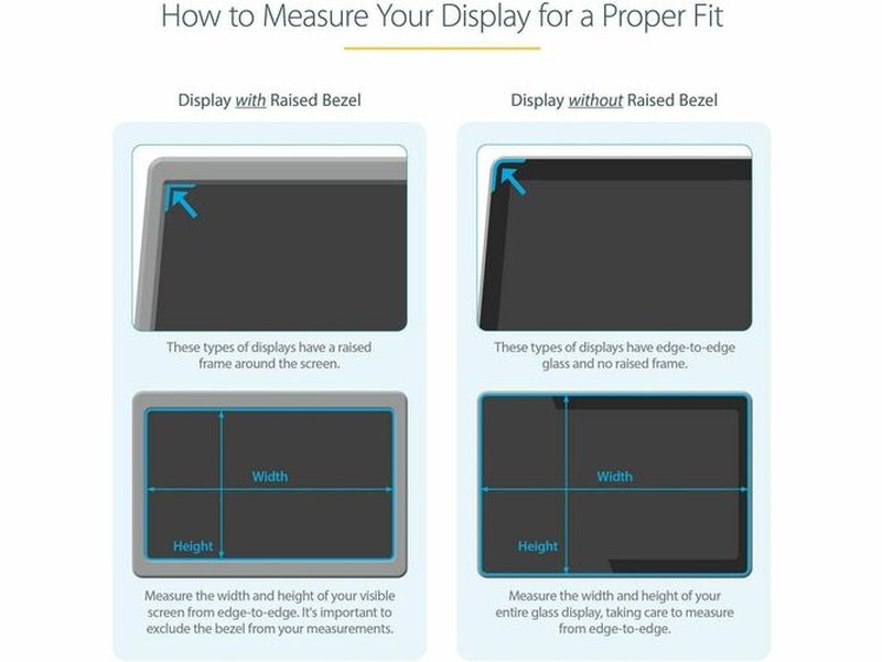 StarTech Monitor Privacy Screen for 21.5 inch PC Display