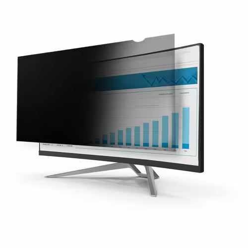 StarTech Monitor Privacy Screen for 34 inch Ultrawide Display, 21:9 Widescreen Computer Screen Security Filter, Blue Light Reducing