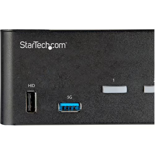 StarTech KVM Switchbox, TAA Compliant - 2 Computer(s), 1 Local User(s)