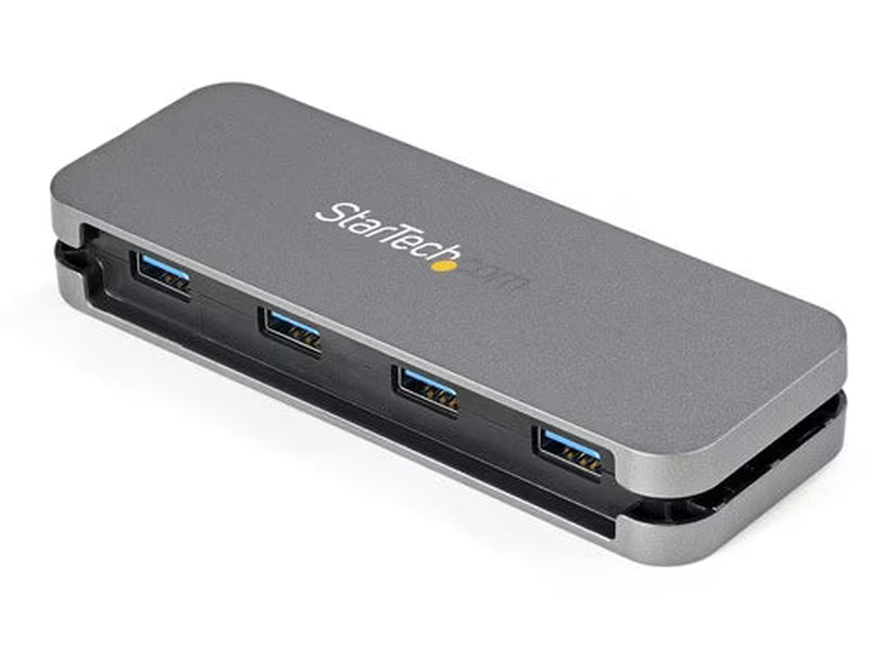 StarTech USB Hub plug-in with USB 3.2 Gen 1 Type A host interface - 4 Total USB Port s