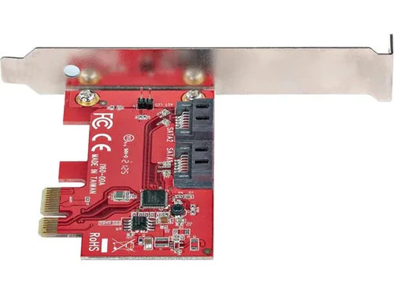 StarTech SATA Controller - Serial ATA/600 - PCI Express 2.0 x1 - Plug-in Card