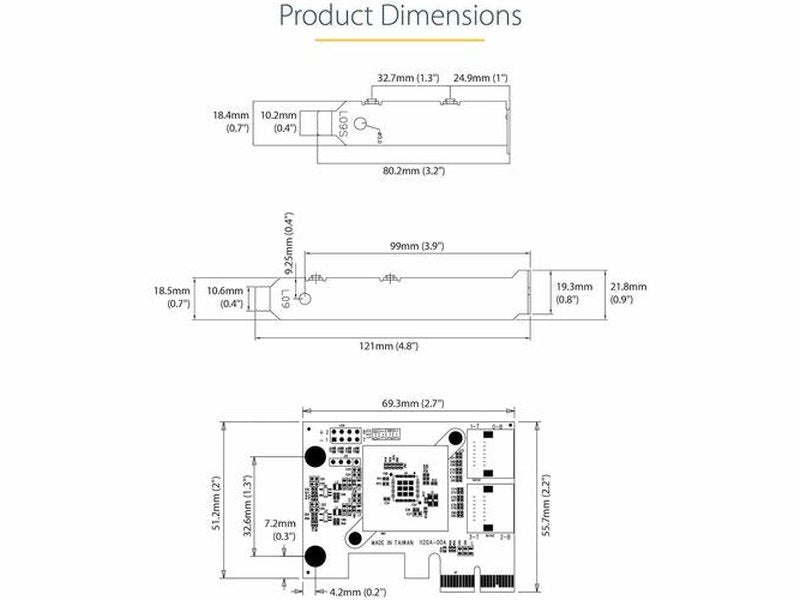 StarTech SATA Controller - Serial ATA/600 - PCI Express 3.0 x4 - Plug-in Card