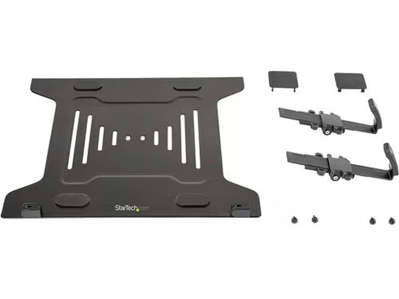 StarTech Adjustable Monitor Arm Laptop Tray, Secures Notebooks up to 4.5kg 9.9lb , 75x75 & 100x100