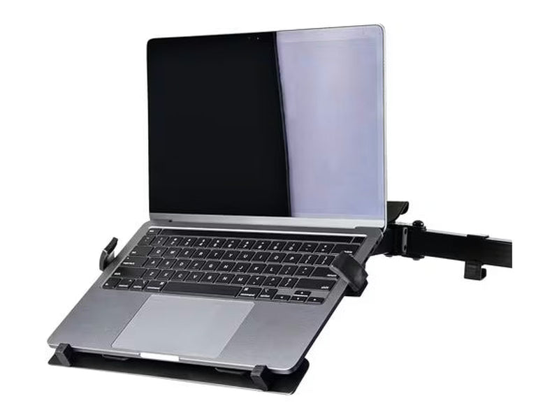 StarTech Adjustable Monitor Arm Laptop Tray, Secures Notebooks up to 4.5kg 9.9lb , 75x75 & 100x100