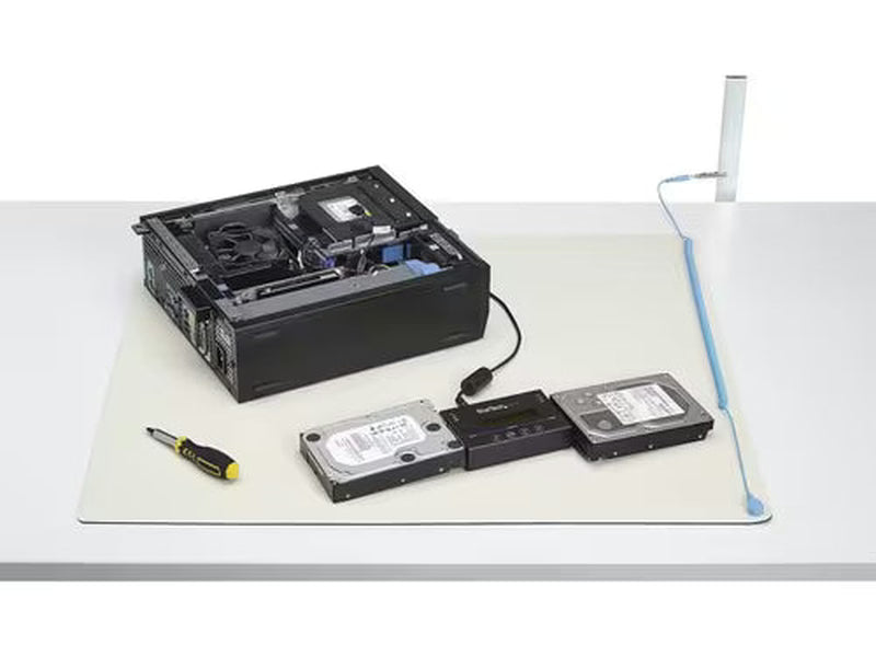 StarTech 11x18in Anti Static Mat, ESD Mat for Electronics Repair on Tables or Desks