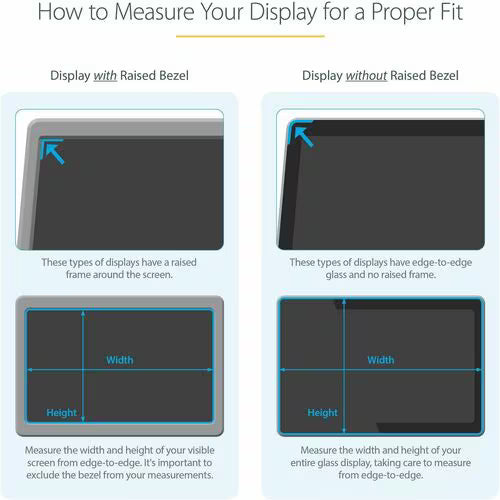 StarTech Monitor Privacy Screen for 18.5" Display