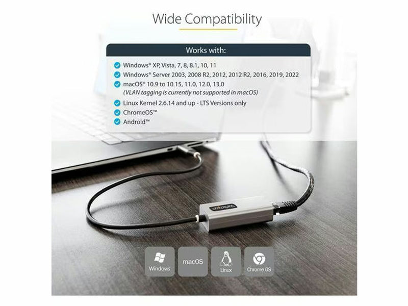 StarTech S1GC30B2 Gigabit Ethernet Adapter for Notebook, Computer