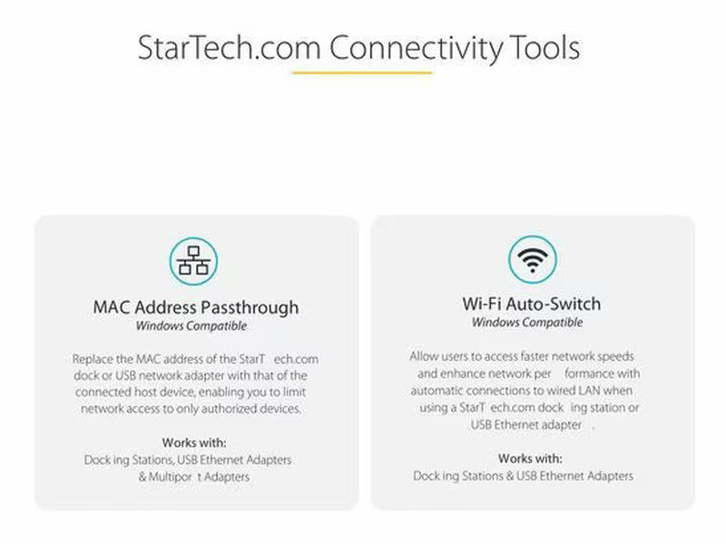 StarTech S1GC30B2 Gigabit Ethernet Adapter for Notebook, Computer