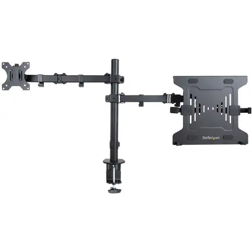 StarTech Monitor Arm with VESA Laptop Tray, For a Laptop & Single Display up to 32" 17.6lb/8kg