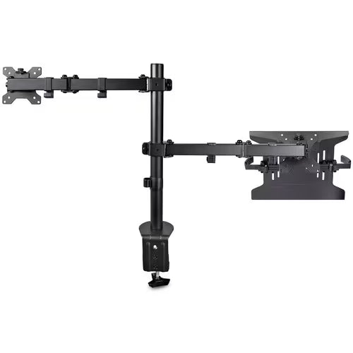 StarTech Monitor Arm with VESA Laptop Tray, For a Laptop & Single Display up to 32" 17.6lb/8kg